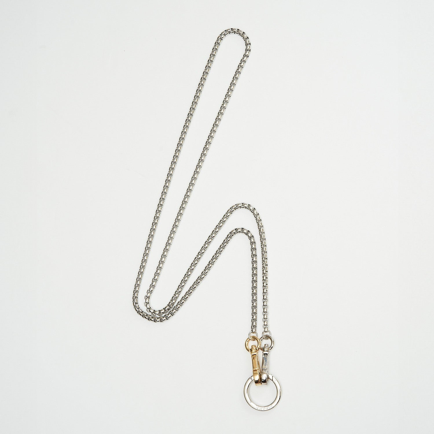 CHAIN LANYARD - LONG #SILVER [HDK24S-MAC07] - HIDAKA（ヒダカ