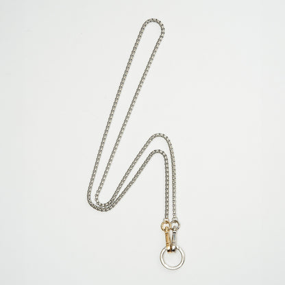 CHAIN LANYARD - LONG #SILVER [HDK24S-MAC07]