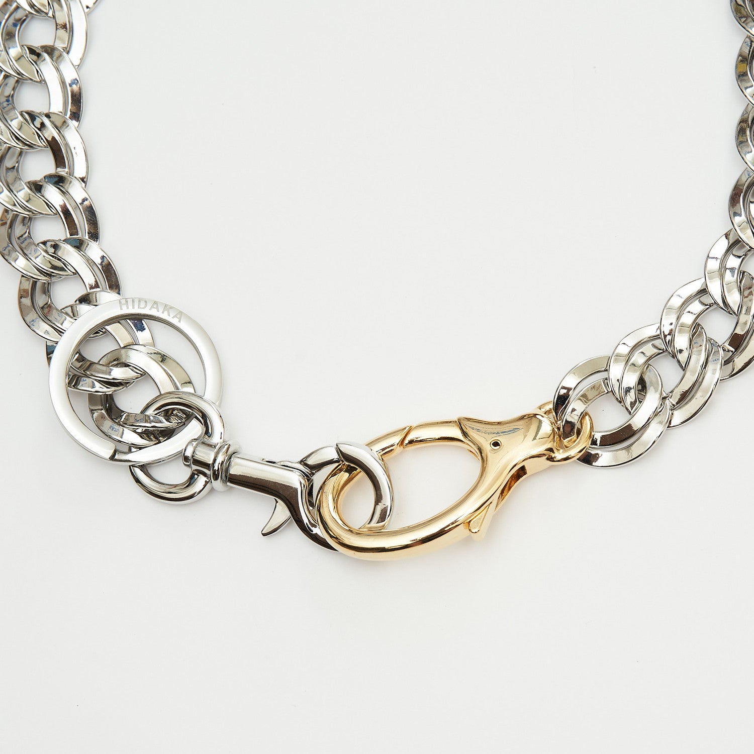 DOUBLE CURB PANTS CHAIN #SILVER [HDK24S-MAC09]