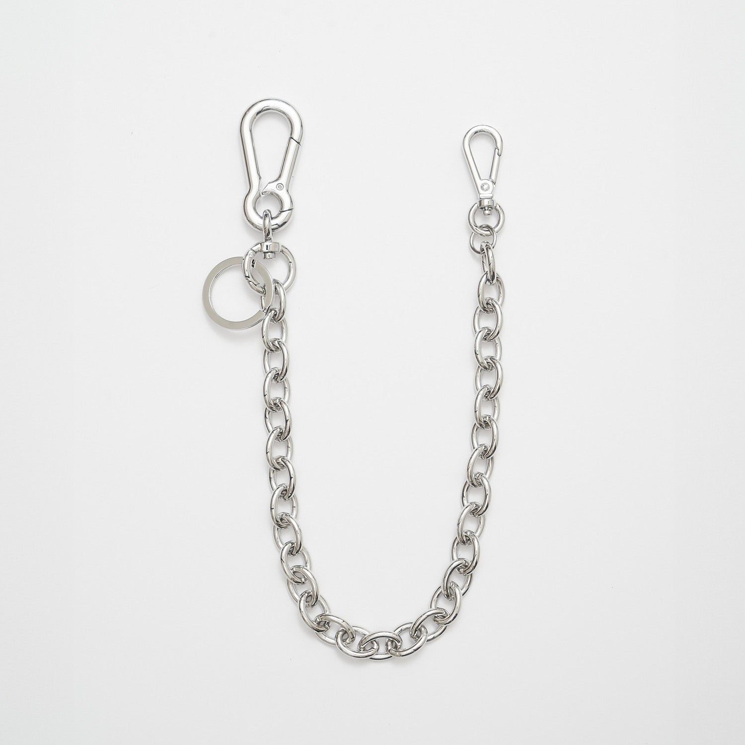 OVAL PANTS CHAIN #SILVER [H01MAC25]
