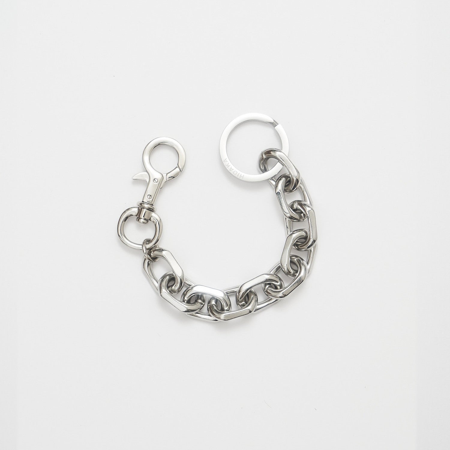 CUT OVAL BRACELET #SILVER [H01MAC26]