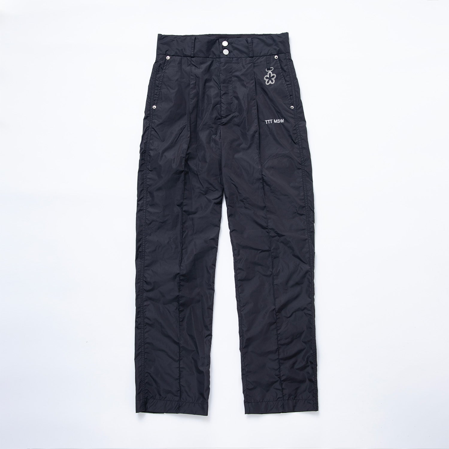 New standard straight pants #BLACK [TTT-2024SS-PT05]