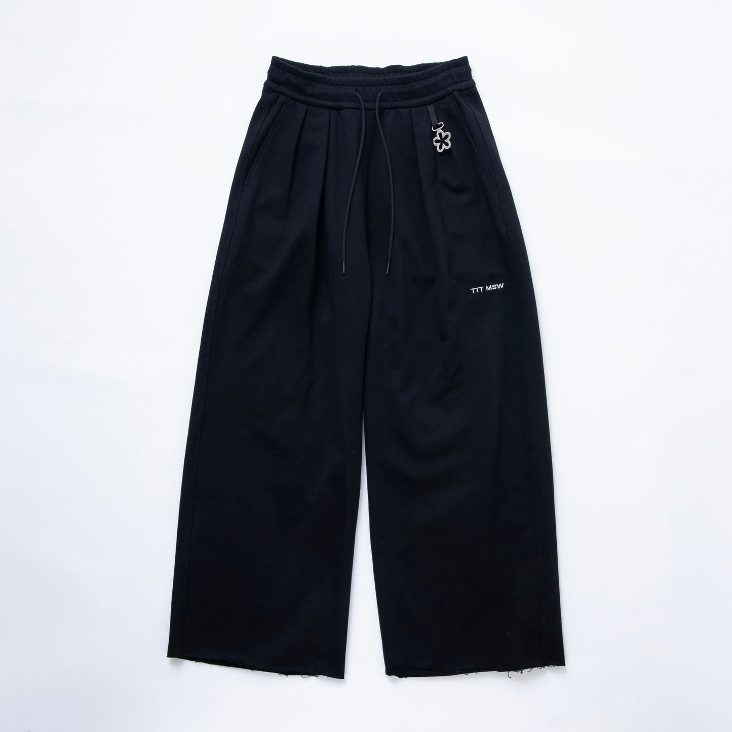 Wide sweat pants #BLACK [TTT-2024SS-PT13]