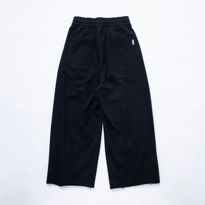 Wide sweat pants #BLACK [TTT-2024SS-PT13]