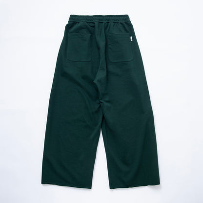Wide sweat pants #GREEN [TTT-2024SS-PT13]