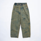 Denim wide pants #BLUE [TTT-2024SS-PT04]