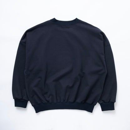 College logo crew neck sweat #NAVY [TTT-2024SS-CT05]