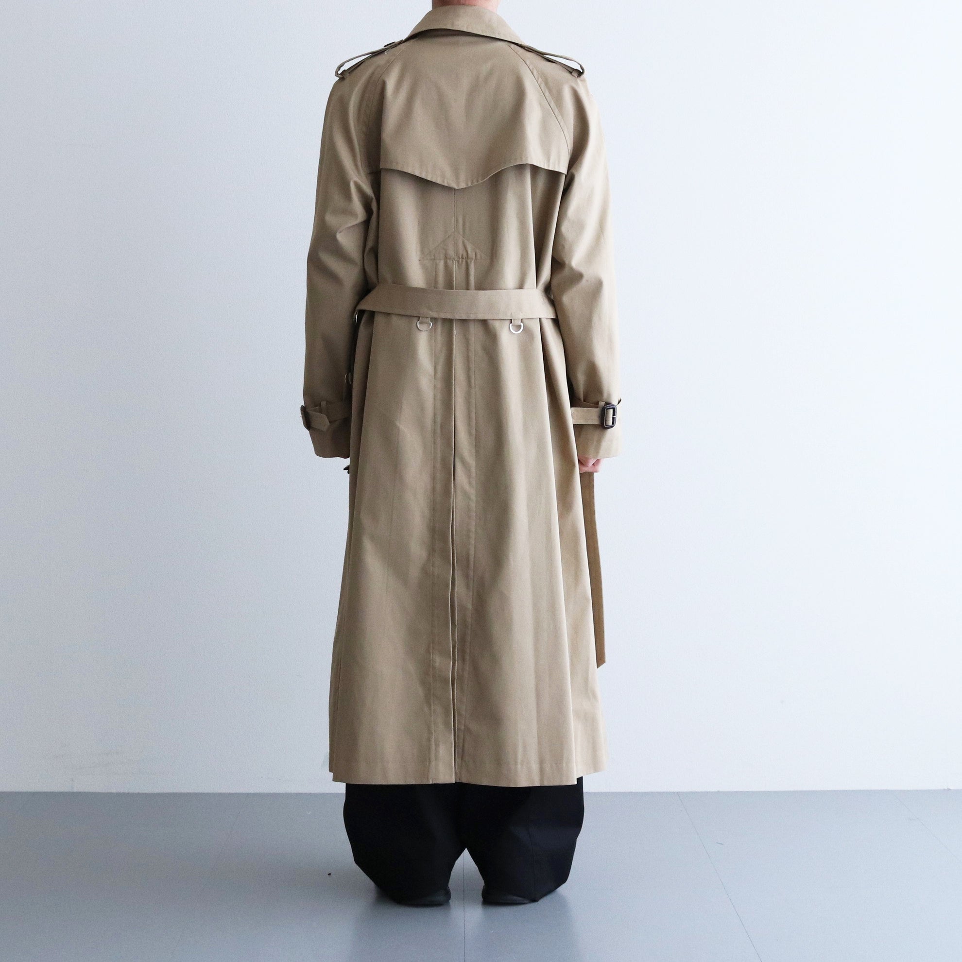 yukihashimoto 20aw トレンチコート YUKI HASHIMOTO - フードトレンチコート - DETACHABLE HOODED