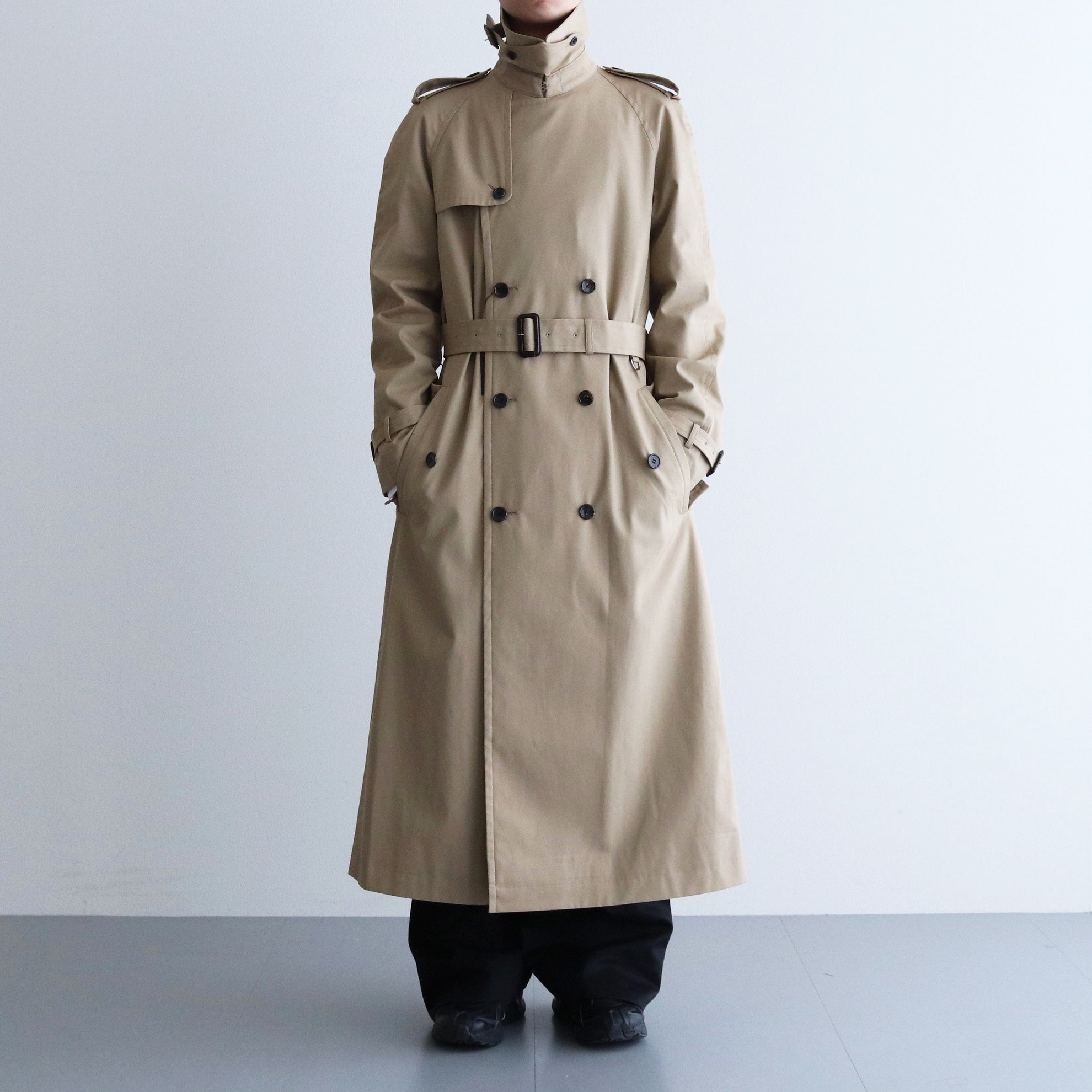 MASTER TRENCH COAT #BEIGE [CO-01-0001]