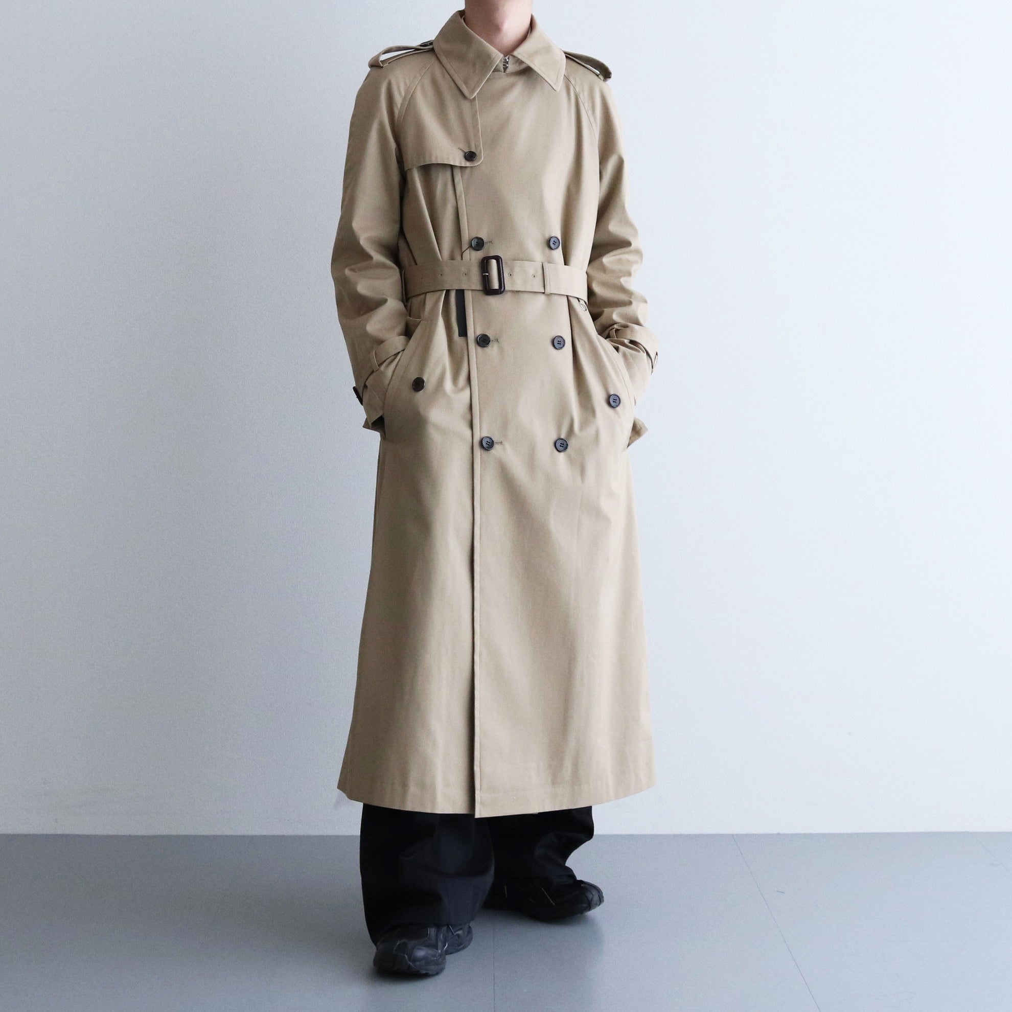 MASTER TRENCH COAT #BEIGE [CO-01-0001]