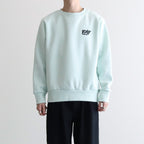 KEEF LOGO CREWNECK SWEAT #LIGHT GREEN [FAFSS23-0037]