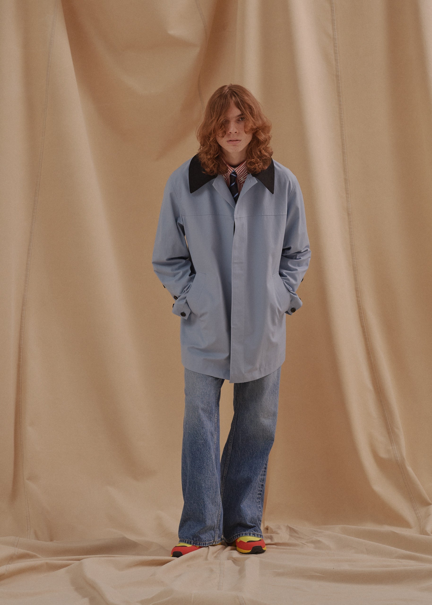OPEN COAT #BLUE [LB231-CT01]