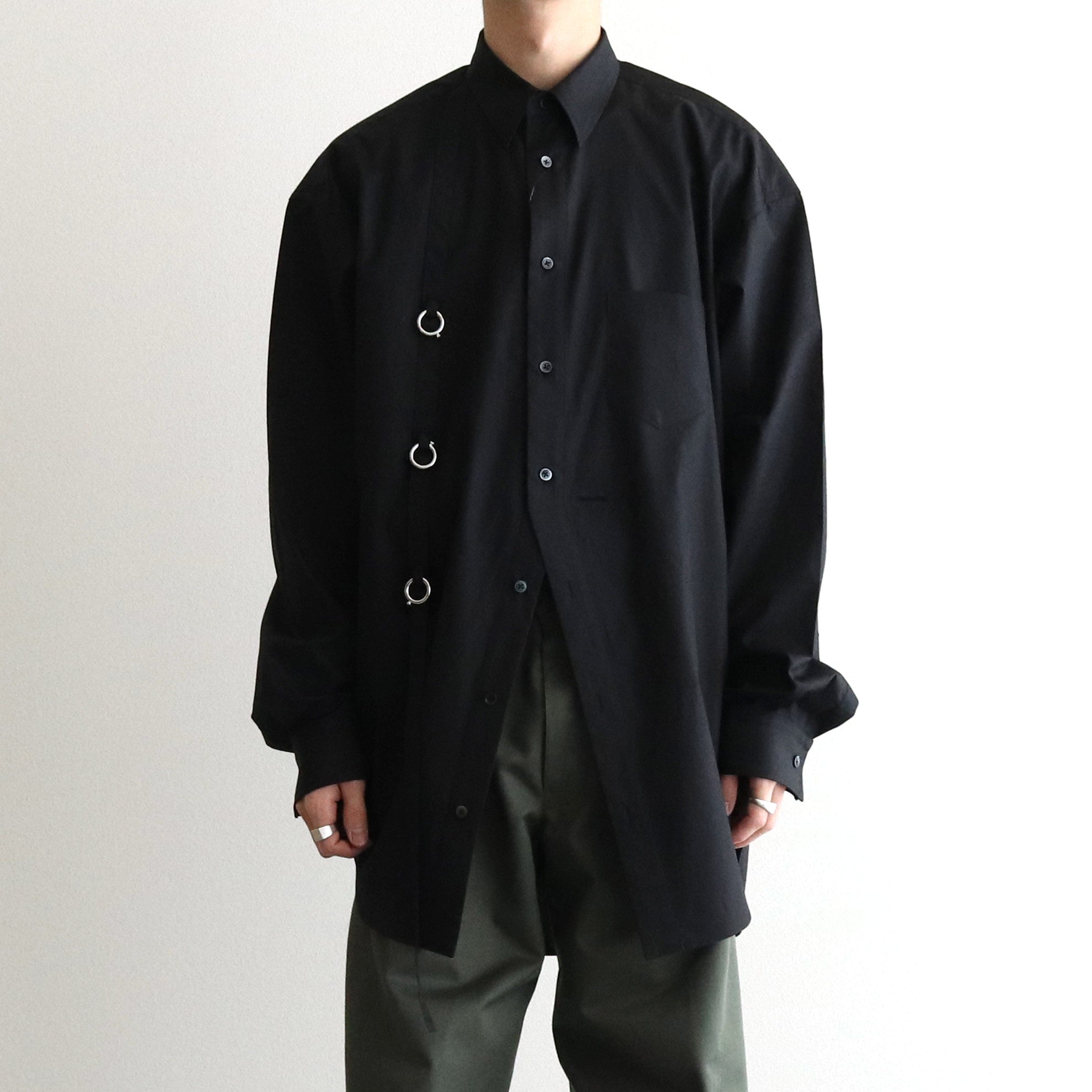 ENGAGED SHIRTS #BLACK [231-01-0104]