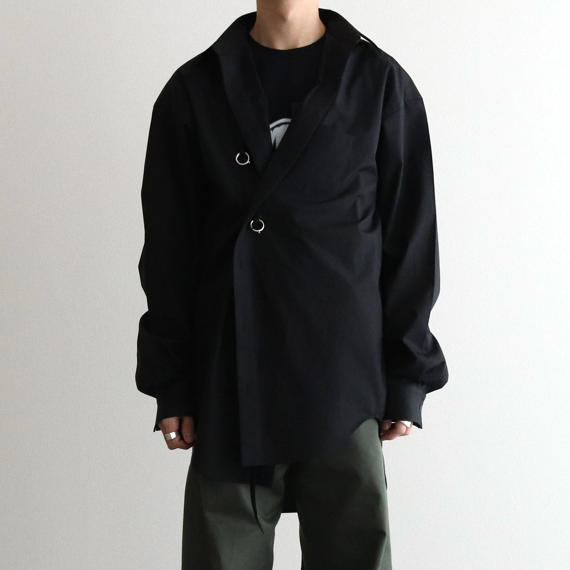 ENGAGED SHIRTS #BLACK [231-01-0104]