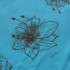 HAWAIIAN H/S SHIRT #SKY/BROWN [TI4009]