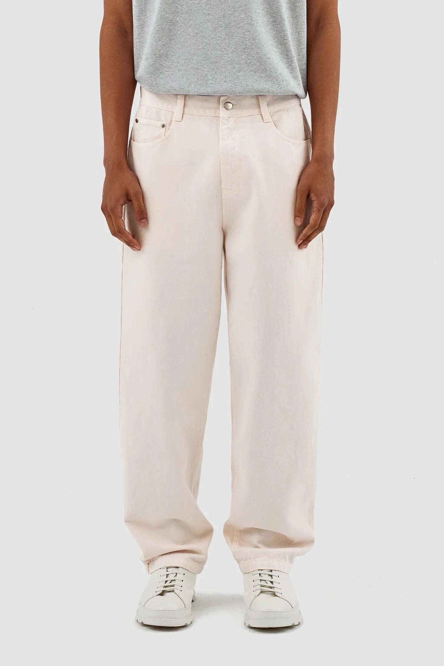 Paul Pocket Logo Pants #Cream [AW23-068P]