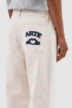 Paul Pocket Logo Pants #Cream [AW23-068P]
