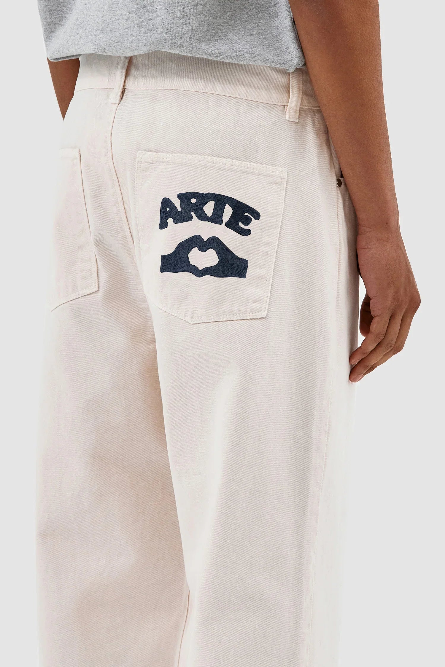Paul Pocket Logo Pants #Cream [AW23-068P]