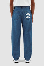 Paul Pocket Logo Denim Pants #Washed Blue [AW23-069P]