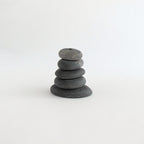 FAKE STONES VASE #GRAY [H01OB03]