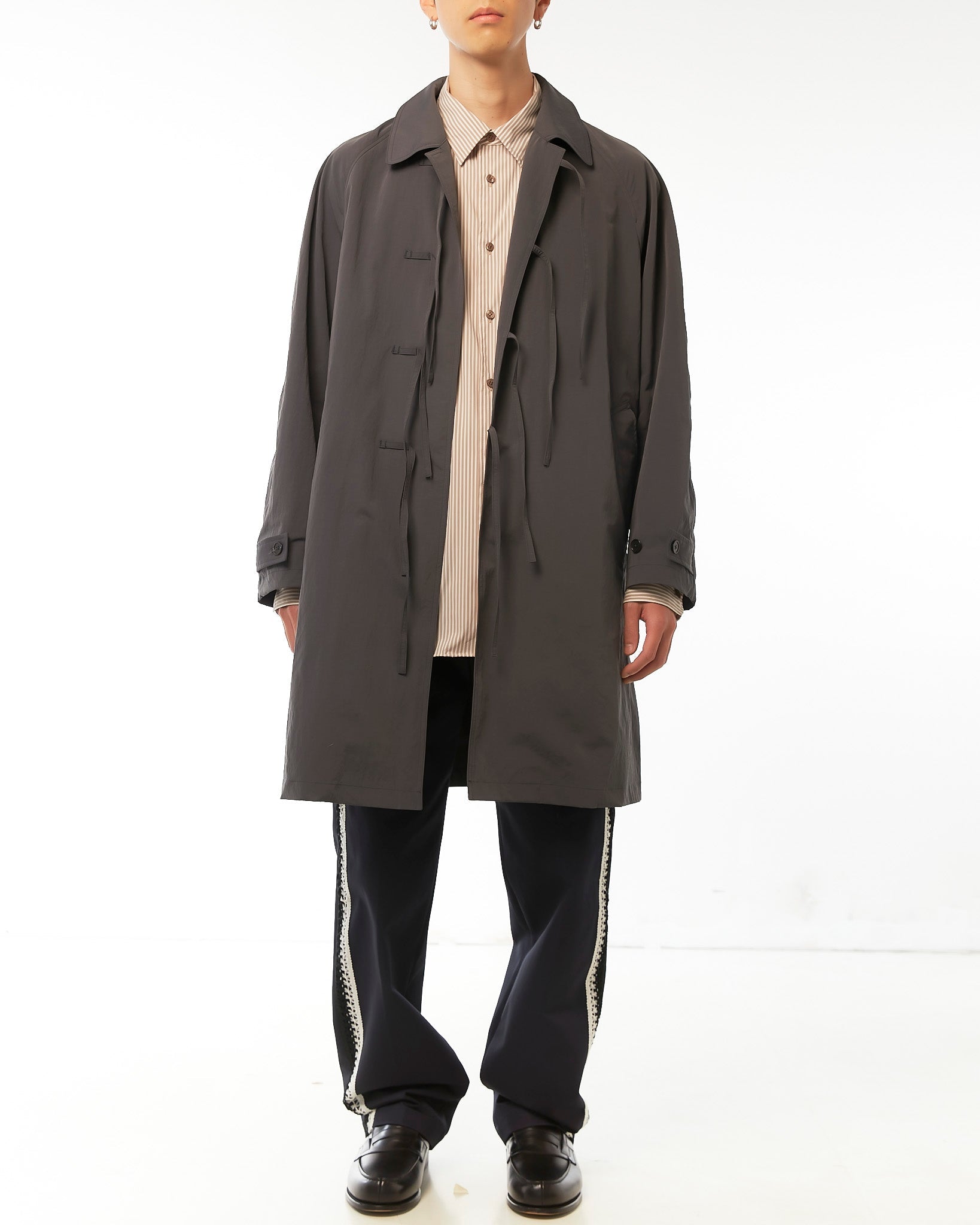 SIDE LINE CHINO PANTS #NAVY [AL23S-PT02]