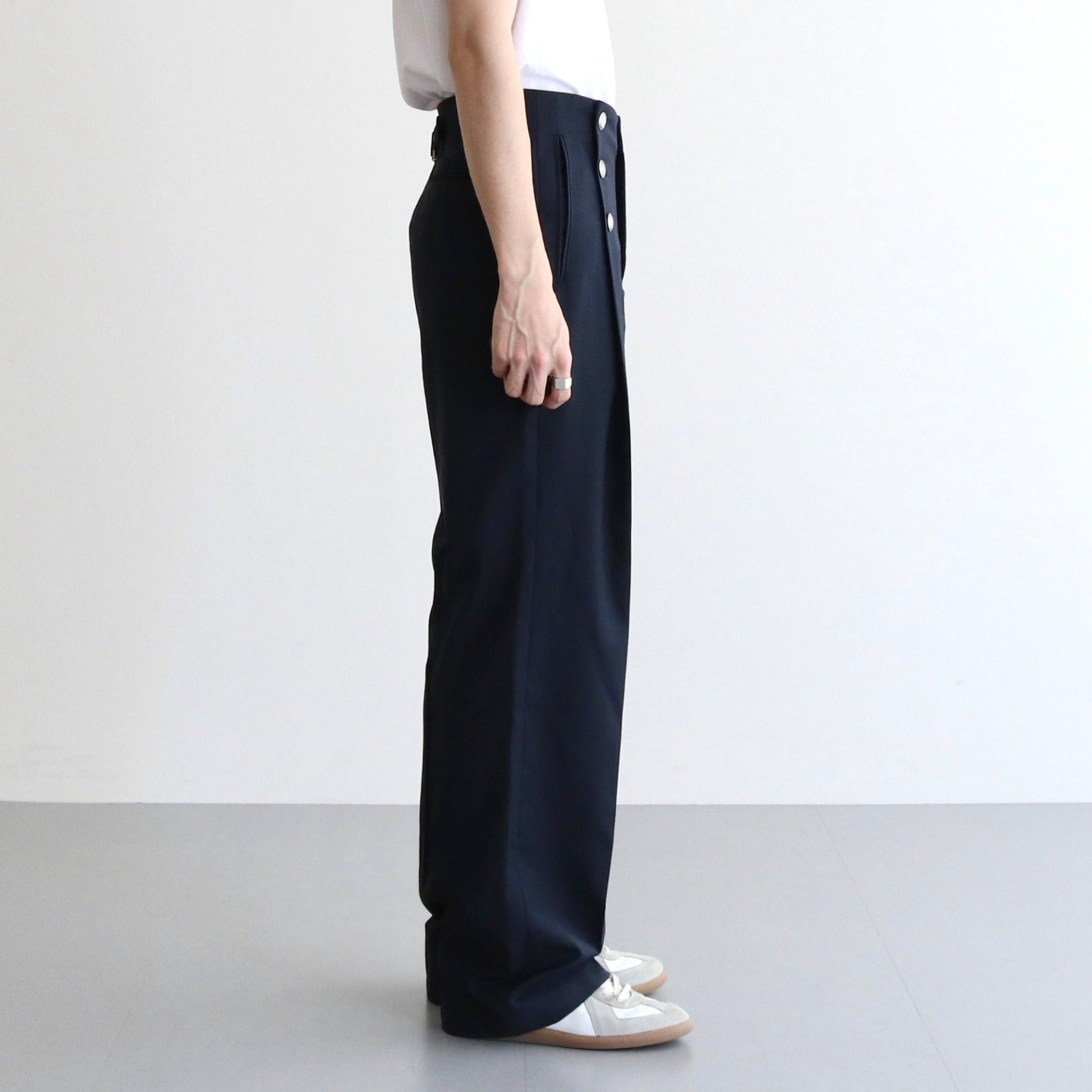 SAILOR TROUSERS #NAVY [LB231-PT08]