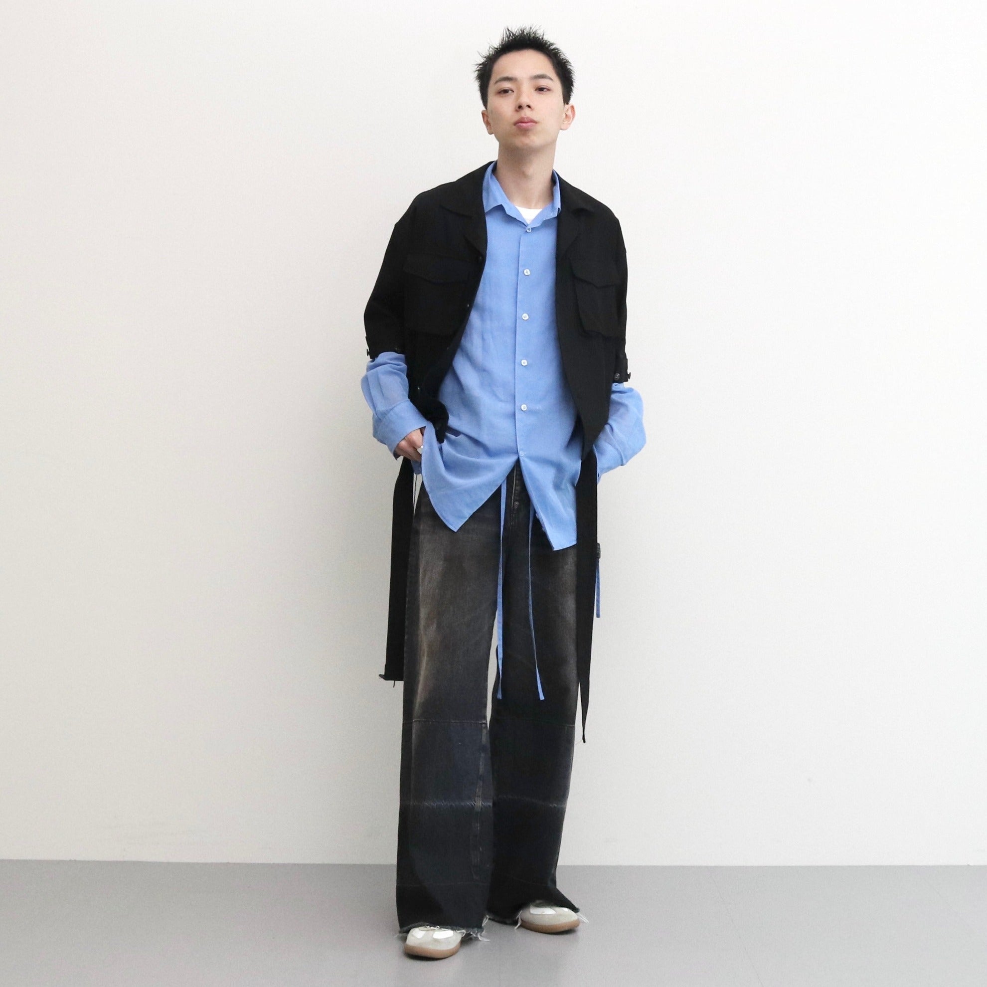 AUTO MECHANICS WORK JACKET #BLACK [S23SS13JKT-C]