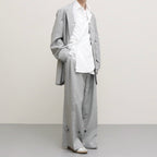 INSIDE LAPEL JACKET #LIGHT GRAY [S23SS08JKT-W]