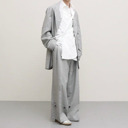 INSIDE LAPEL JACKET #LIGHT GRAY [S23SS08JKT-W]