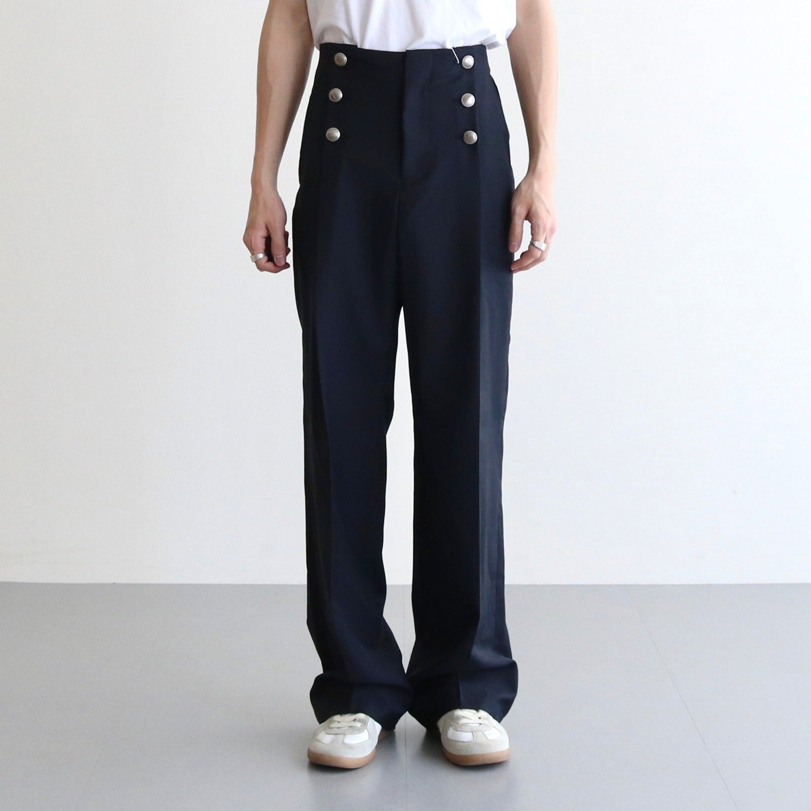 SAILOR TROUSERS #NAVY [LB231-PT08]