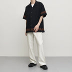 SMOKING PAJAMAS PANTS #OFF WHITE [TI4008]