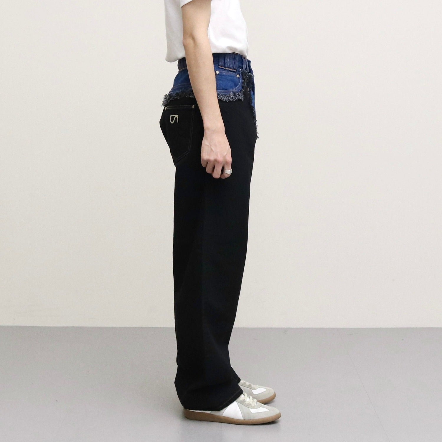 HERBIE WIDE JEANS #BLACK [SHSS23017] - SHOOP（シュープ）23ss