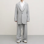 INSIDE LAPEL JACKET #LIGHT GRAY [S23SS08JKT-W]