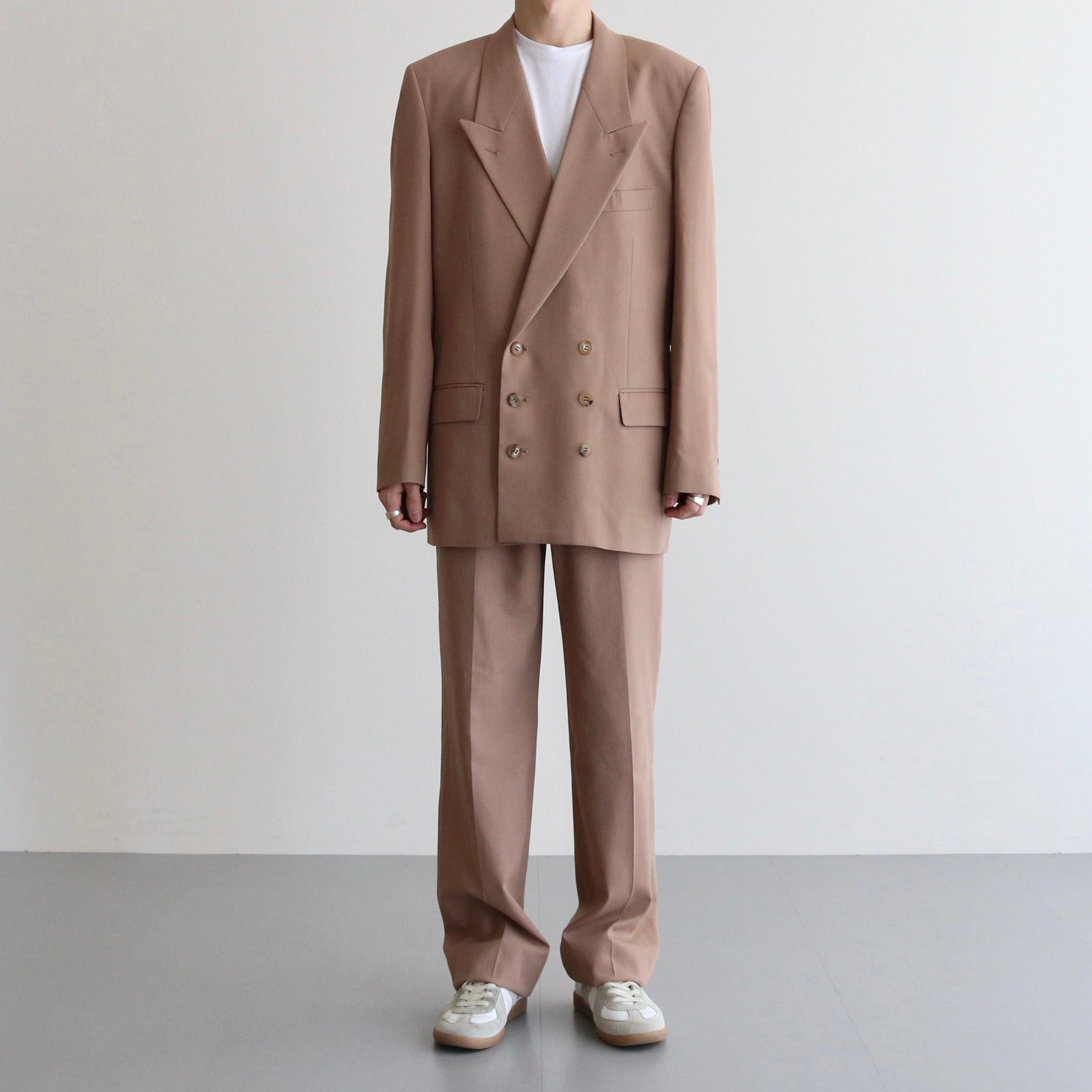 STRAIGHT TROUSERS #BEIGE [LB231-PT01]