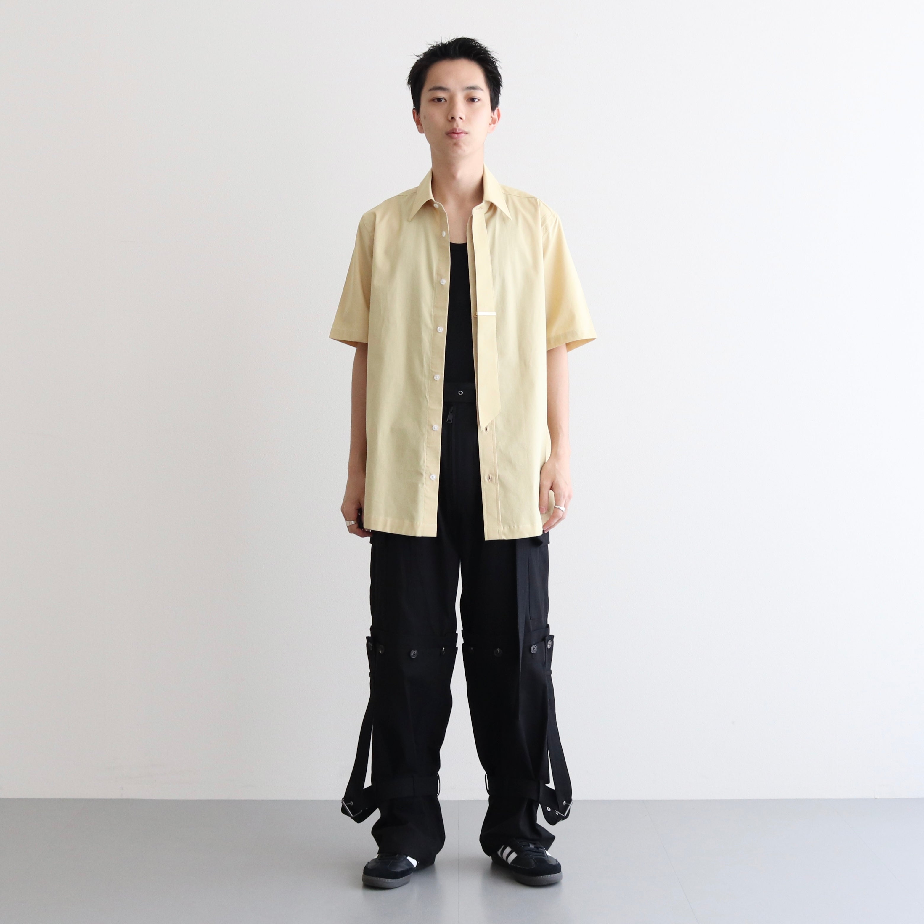 OSCAR SHIRT #PASTEL YELLOW [SHSS23008]