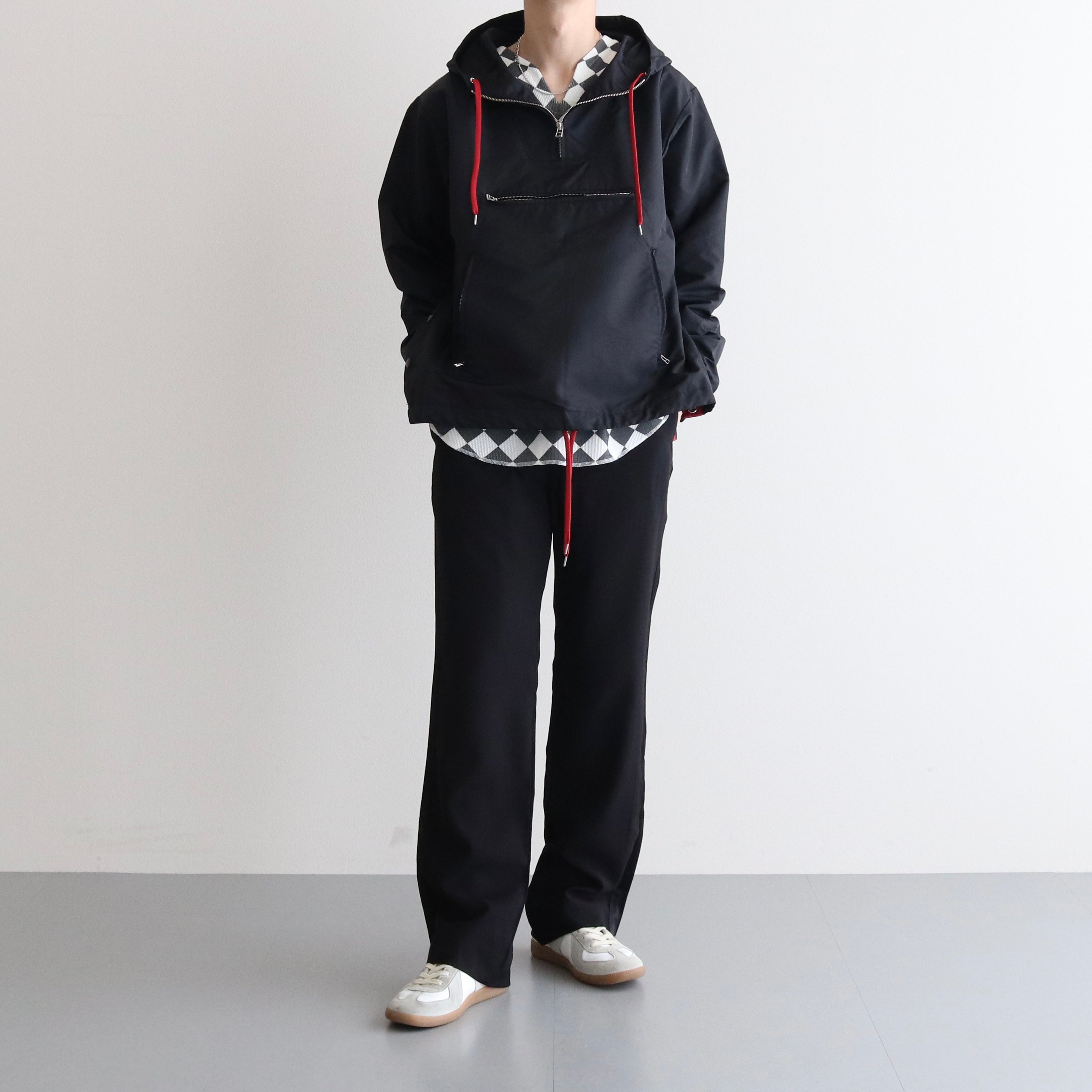 SMOKING PAJAMAS PANTS #BLACK [TI4008]