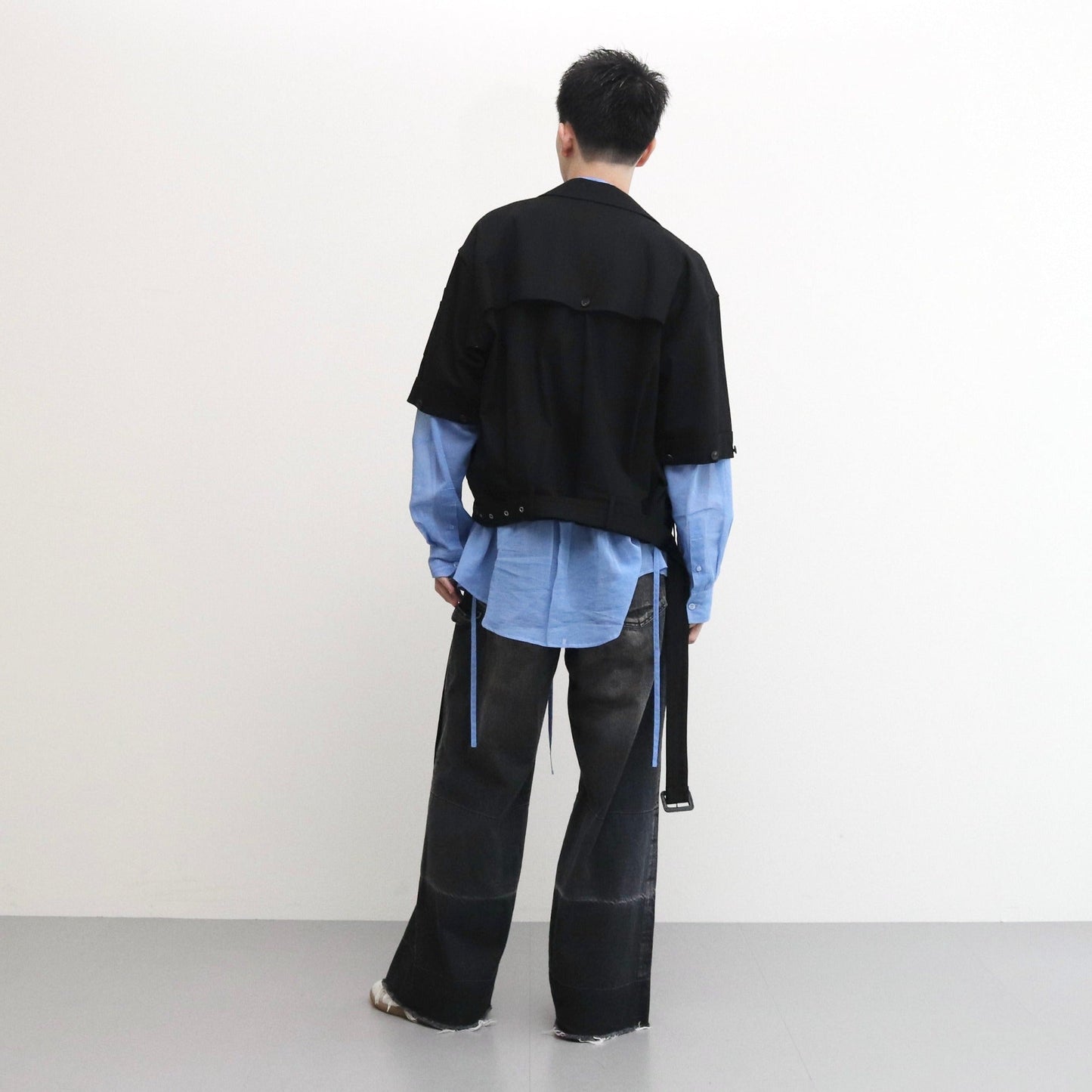 AUTO MECHANICS WORK JACKET #BLACK [S23SS13JKT-C]