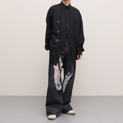 ENGAGED SHIRTS #BLACK [231-01-0104]