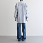 STRIPE OPEN SH #WHITE [LB231-SH08]