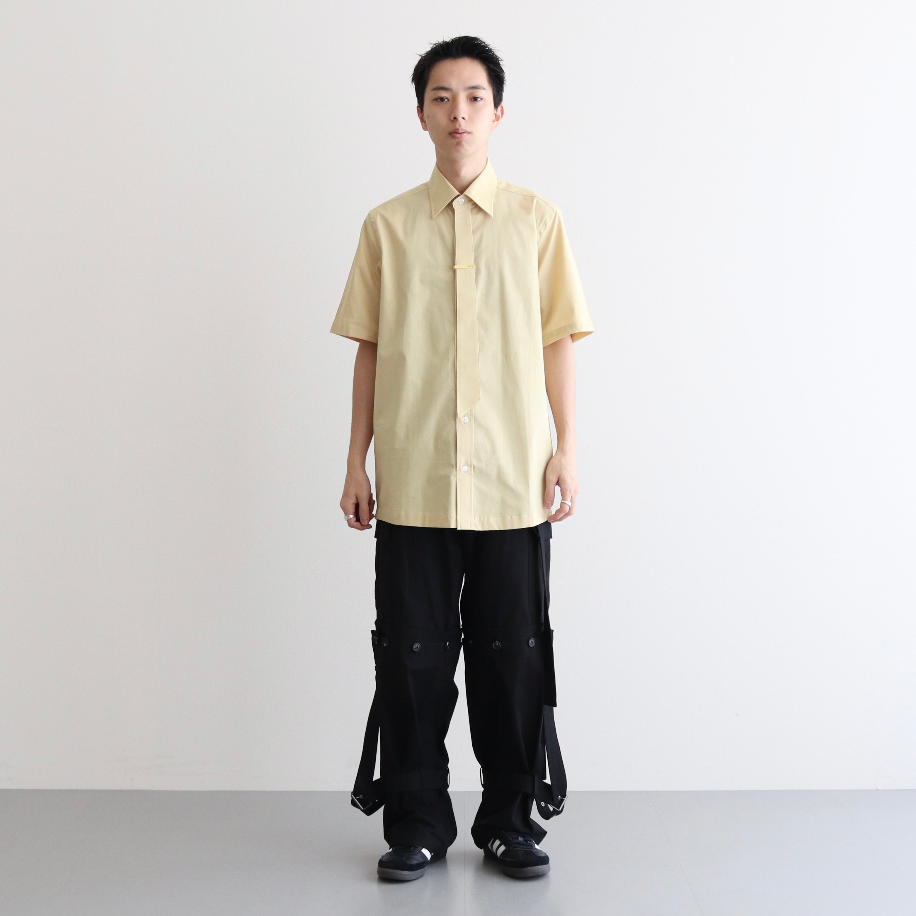 OSCAR SHIRT #PASTEL YELLOW [SHSS23008]