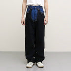 HERBIE WIDE JEANS #BLACK [SHSS23017]