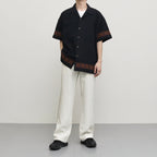 SMOKING PAJAMAS PANTS #OFF WHITE [TI4008]