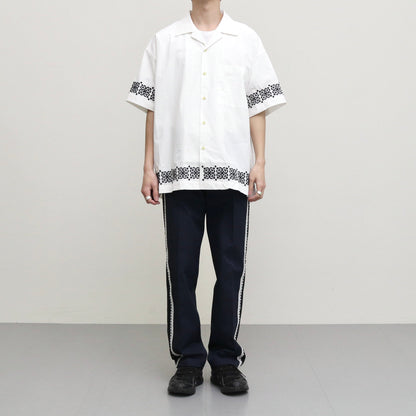 SIDE LINE CHINO PANTS #NAVY [AL23S-PT02]