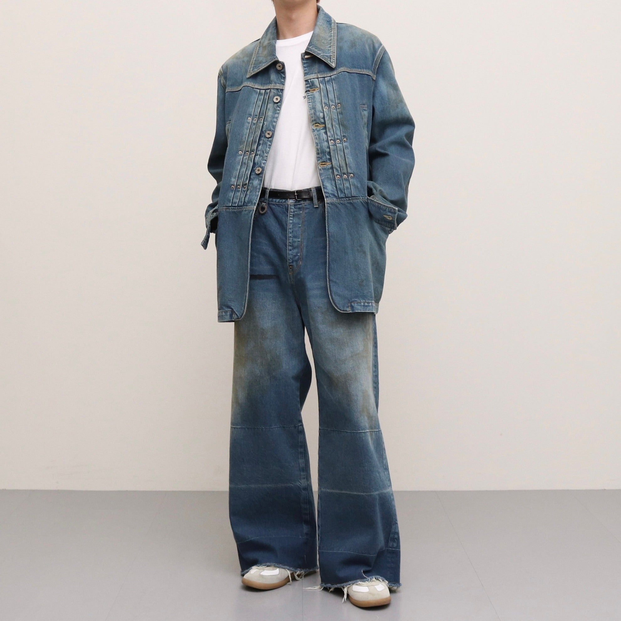 SOSHIOTSUKI 23AW BDH Denim リジットインディゴ　44 SOSHIOTSUKI(ソウシオオツキ)のBDH DENIM JACKET-3 BLACK-Type1