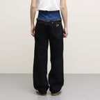 HERBIE WIDE JEANS #BLACK [SHSS23017]