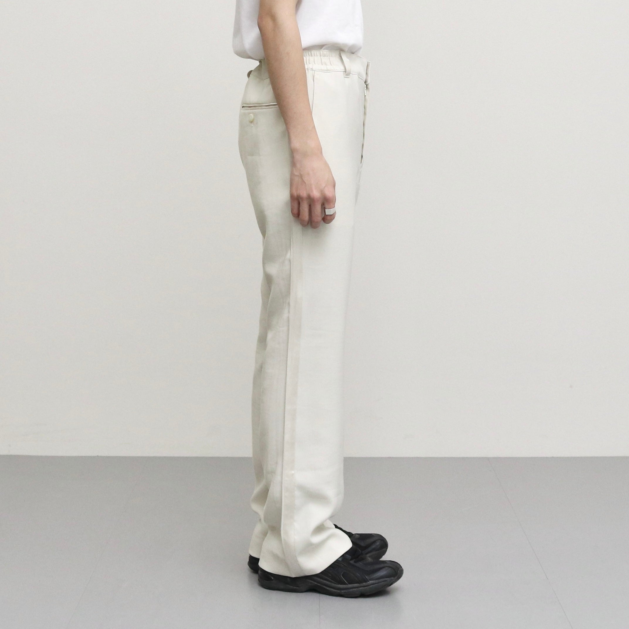 SMOKING PAJAMAS PANTS #OFF WHITE [TI4008]