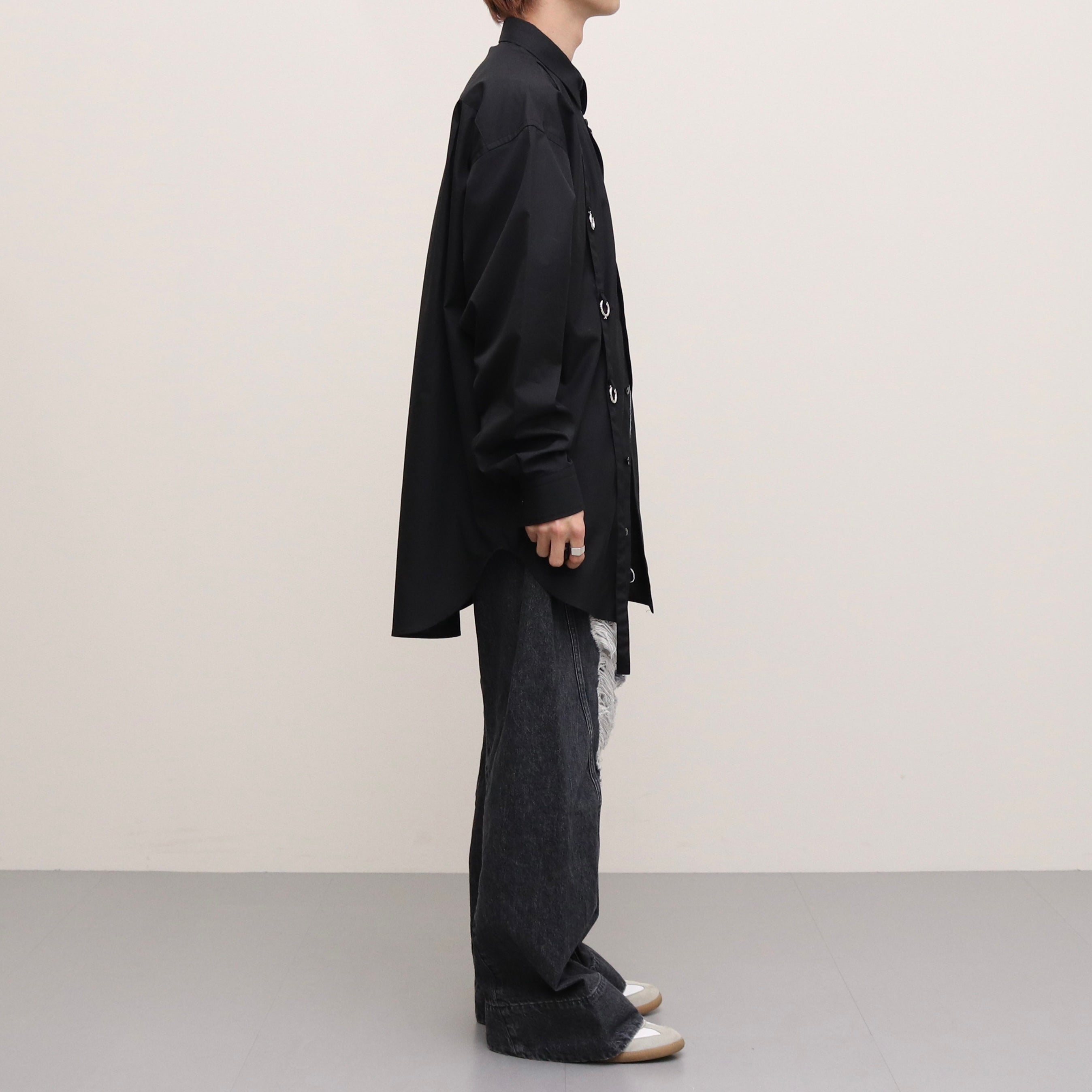 ENGAGED SHIRTS #BLACK [231-01-0104]