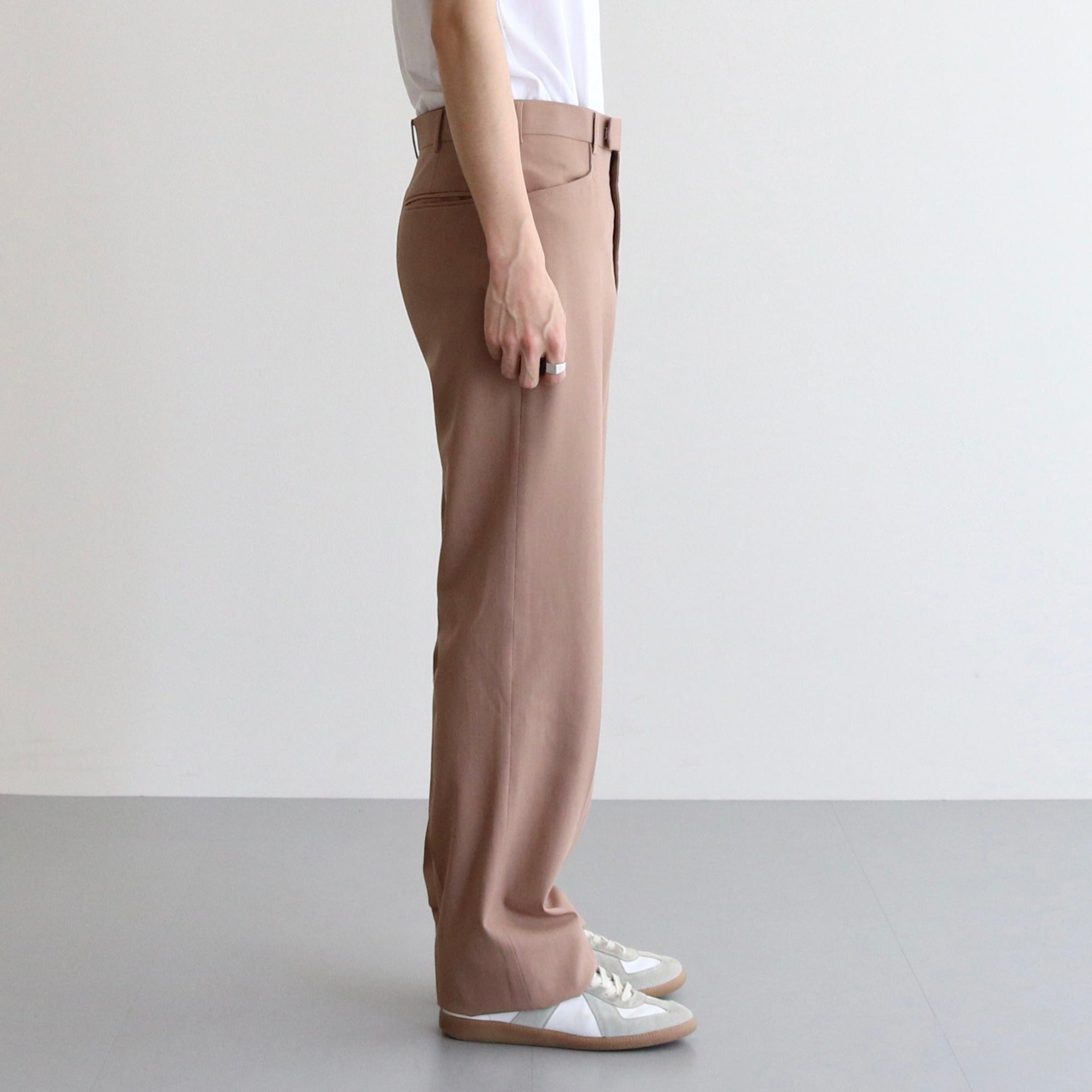 STRAIGHT TROUSERS #BEIGE [LB231-PT01]