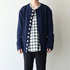 FRENCH SWEAT TOPS #NAVY [TI4015]