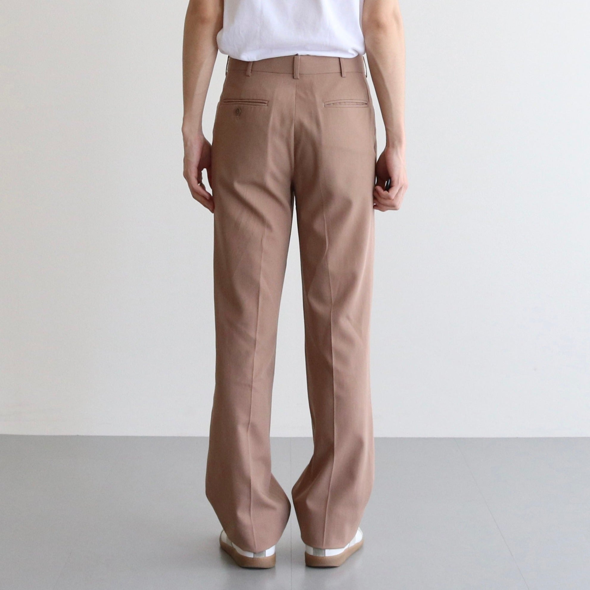STRAIGHT TROUSERS #BEIGE [LB231-PT01]